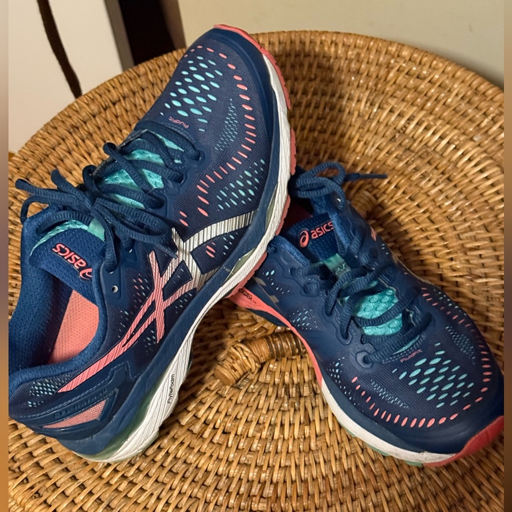 ASICS Flitefoam Dynamic DuoMax Women's Blue Running Shoes